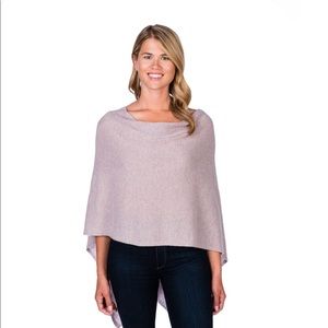 COPY - 100% Cashmere Dress Topper Poncho